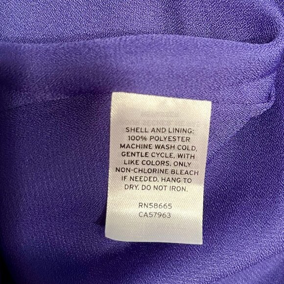 Halogen Blue Sleeveless Pleated Blouse, Women's Size 2x - Picture 11 of 13